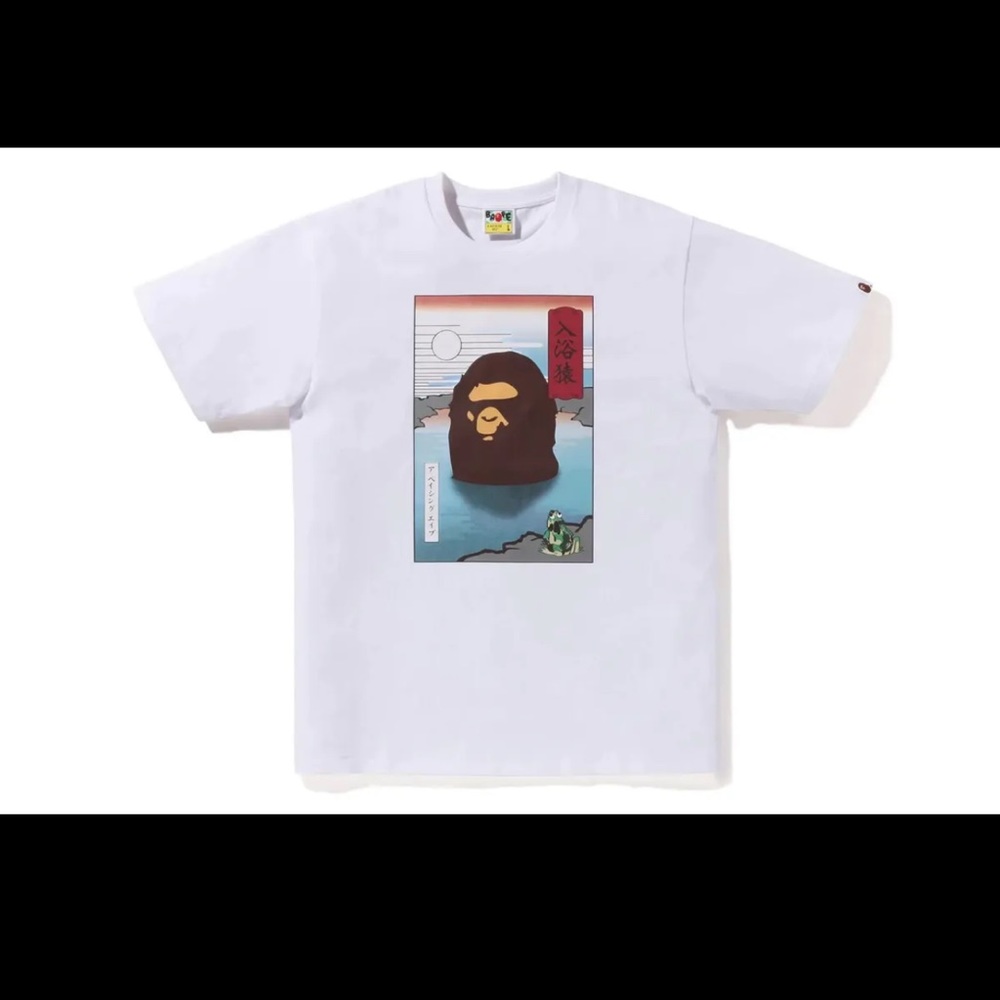 A BATHING APE Japan Exclusive Men's T-Shirt 2023 JAPAN SOUVENIR Motif #1 Japan